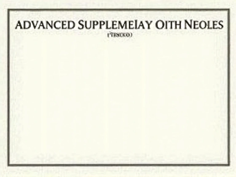 Certyfikat z kursu zaawansowanej suplementacji, z logiem i datą, w eleganckiej oprawie, bez danych osobowych.